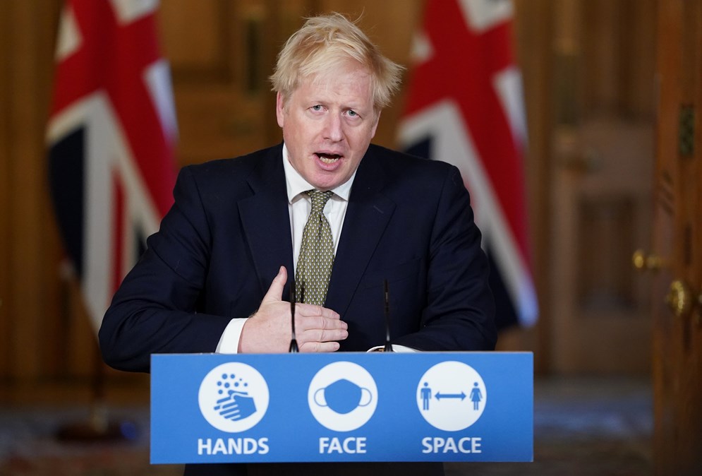 Prime Minister Boris Johnson
