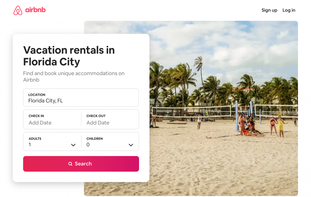 Airbnb and VISIT FLORIDA partnership