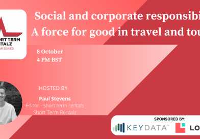 Tuesday 8 October [4pm BST] – Social and corporate responsibility:  A force for good in travel and tourism